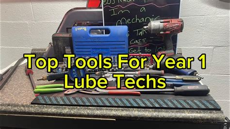 10 Essential Tools For A Lube Techs Tool Set