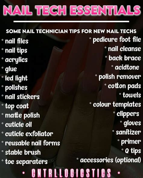 10 Nail Tech Essentials For Salon Success