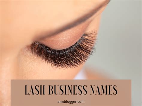 101 Catchy Lash Tech Name Ideas