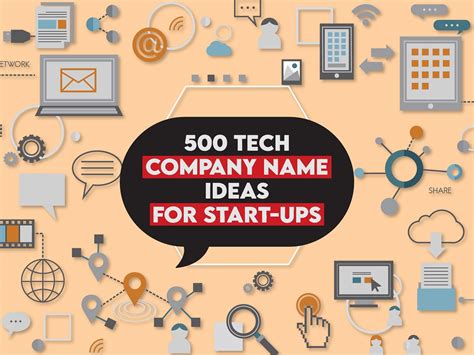 200 Tech Company Name Ideas Youll Love