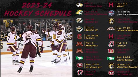 2023-24 Va Tech Hockey Schedule Released