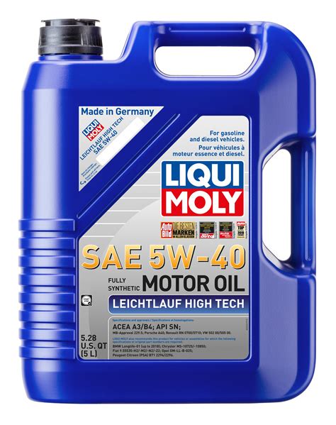 5 Benefits Of Liqui Moly Leichtlauf High Tech 5w-40