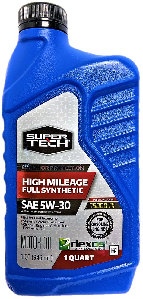 5 Benefits Of Super Tech Full Synthetic 5w30