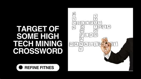 5 Clues To Crack High-Tech Mining Crossword