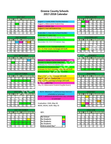 5 Essential Dates In The Greene County Tech Calendar