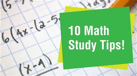 5 Essential Njatc Tech Math Study Tips