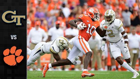 5 Greatest Georgia Tech Vs Clemson Rivalry Moments