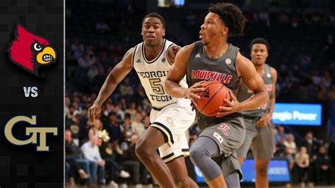 5 Key Matchups In Louisville Vs Georgia Tech Basketball