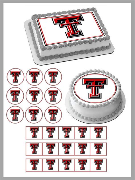 5 Texas Tech Cupcake Toppers Youll Love