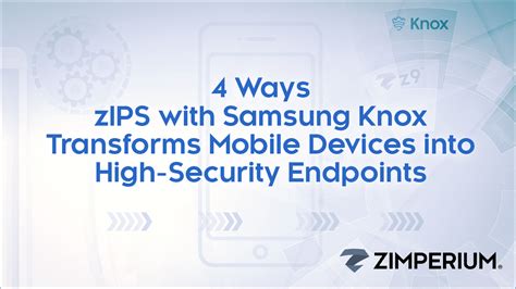 5 Ways Knox Tech Enhances Mobile Security