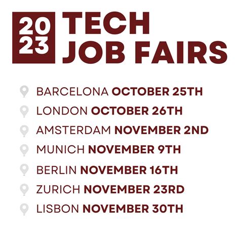 5 Ways To Ace Las Top Tech Job Fairs