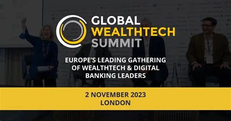 5 Ways To Leverage Global Wealth Tech Summit