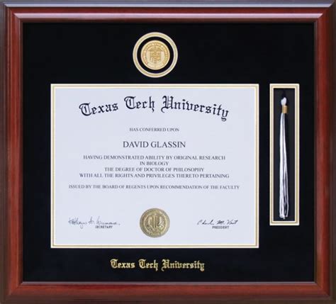 5 Ways To Showcase Texas Tech Diploma Frames