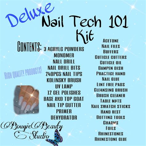 7 Essentials For A Professional Nail Tech Kit