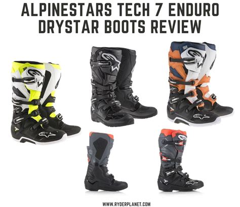 7 Key Features Of Tech 7 Enduro Drystar Boots