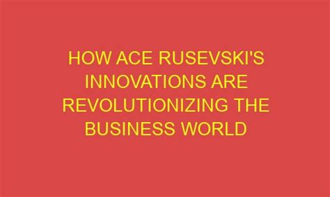 Ace Tech Genesis: Revolutionizing Innovation