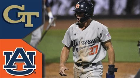 Auburn Vs Georgia Tech Baseball: Rivalry Renewed