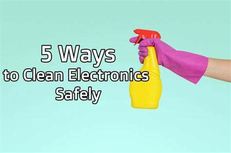 Best Tech Detergent For Cleaning Electronics Safely