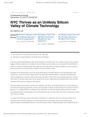 Boosting Sustainability: Climate Tech In Nyc Thrives