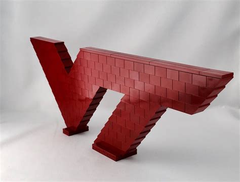 Building Virginia Tech With Lego Bricks