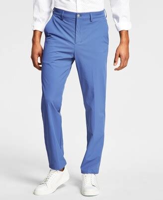 Calvin Klein Slim Fit Tech Dress Pants For Men