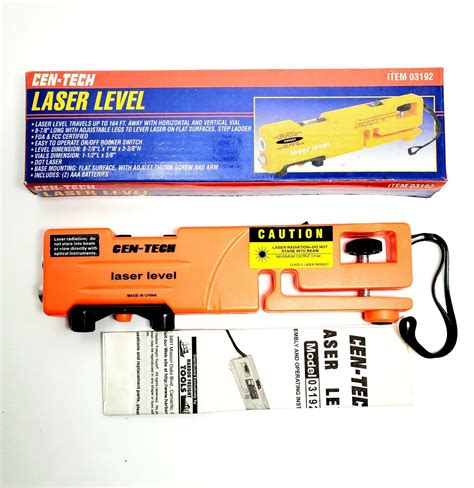 Cen-Tech Laser Level Review And Buying Guide