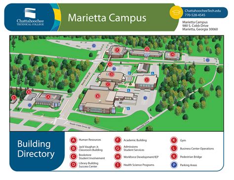 Chatt Tech Marietta Campus Map And Directions