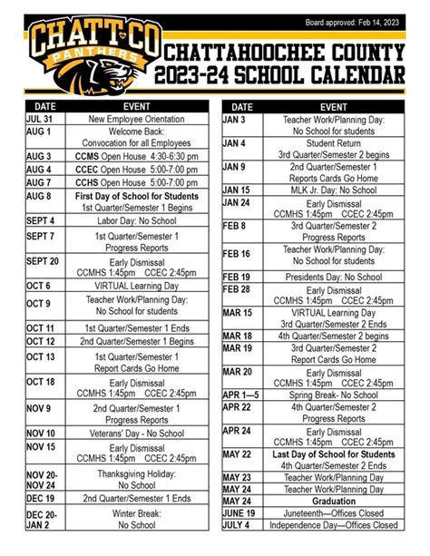 Chattahoochee Tech Academic Calendar: 5 Key Dates