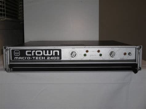 Crown 2400 Macro Tech: Unleashing Advanced Musical Capabilities