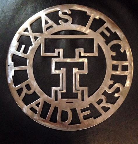 Custom Metal Texas Tech Signs For Red Raiders Fans