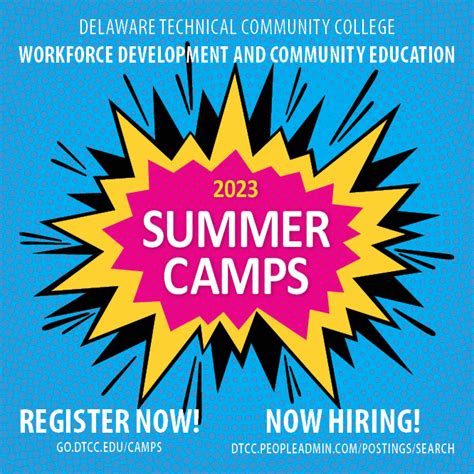 Del Tech Terry Campus Summer Camps For Kids