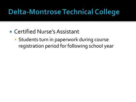 Delta Montrose Technical College: Empowering Your Future