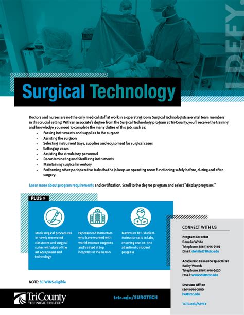 Durham Tech Surgical Tech Program Overview