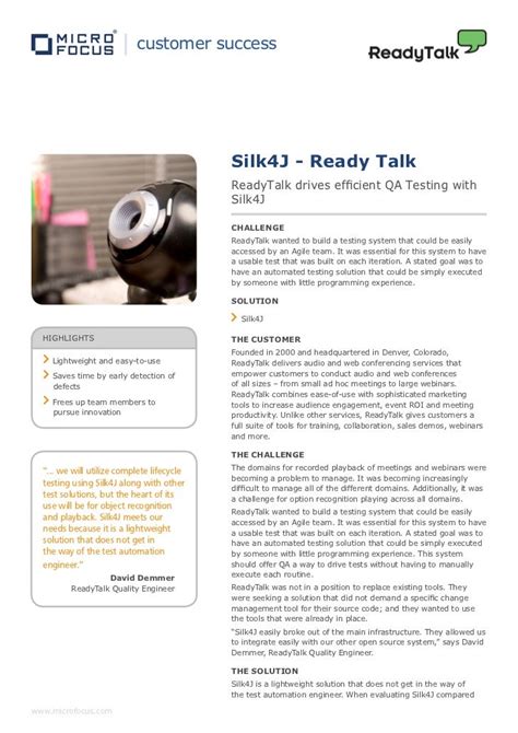 Exploring Silktest Org: Tech Talk Insights