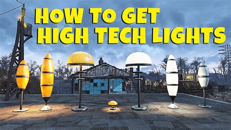 Fallout 76 High Tech Light Set Crafting Guide