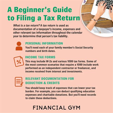 First Tech Tax Forms: A Beginners Guide To Filing