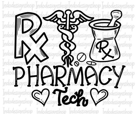 Free Svg Pharmacy Technician Designs And Templates