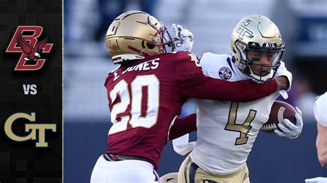 Georgia Tech Vs Bc: College Football Rivals Clash