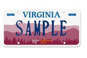 Get Your Virginia Tech License Plate In 5 Easy Steps