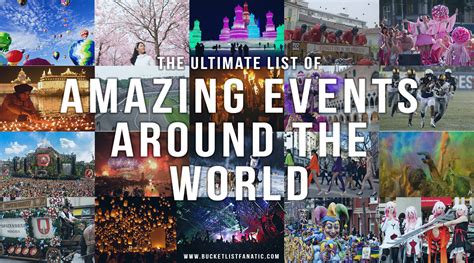 Global Events: Top International Event Products And Services