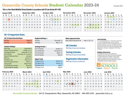 Greenville Tech Course Schedule: Plan Your Semester