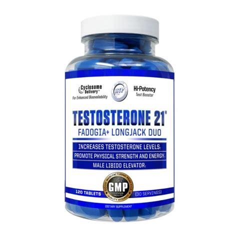 Hi Tech Testosterone 21: Unlock Maximum Male Performance