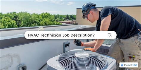 Hvac Technician Job Description And Key Duties