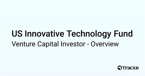 Investing In Innovation: Franklin Tech Fund Overview