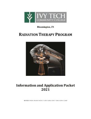 Ivy Tech Radiation Therapy Program Overview