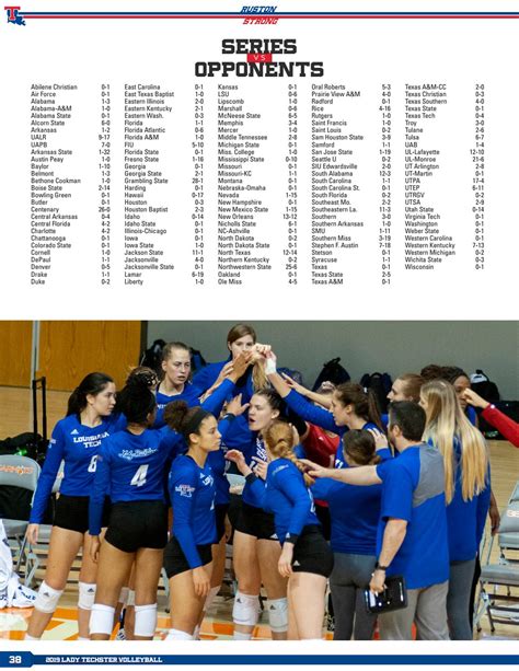 La Tech Volleyball Schedule And Match Details