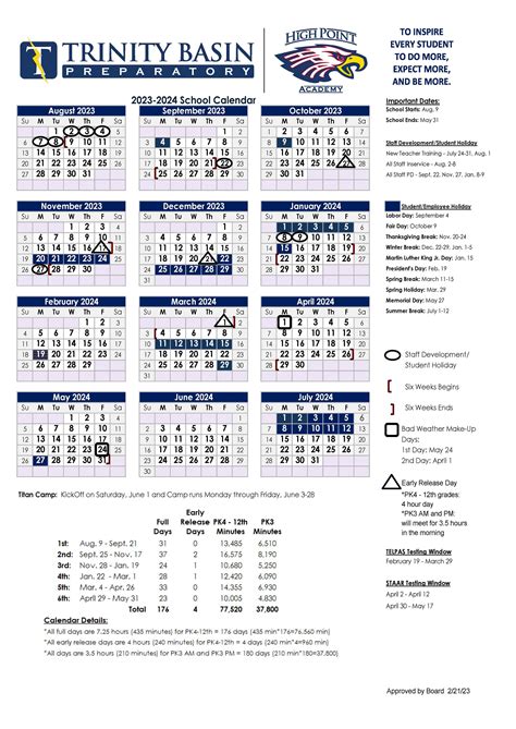 Lane Tech College Prep Calendar Essentials