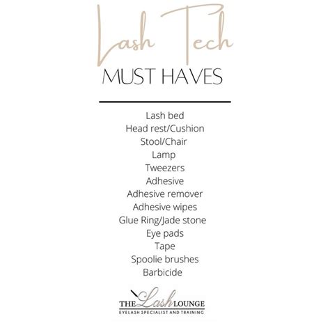 Lash Tech Must-Haves For Success