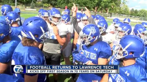 Lawrence Tech Football Eyes Division 1 Status