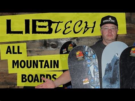 Lib Tech All Mountain Board: Ride Anywhere Capability